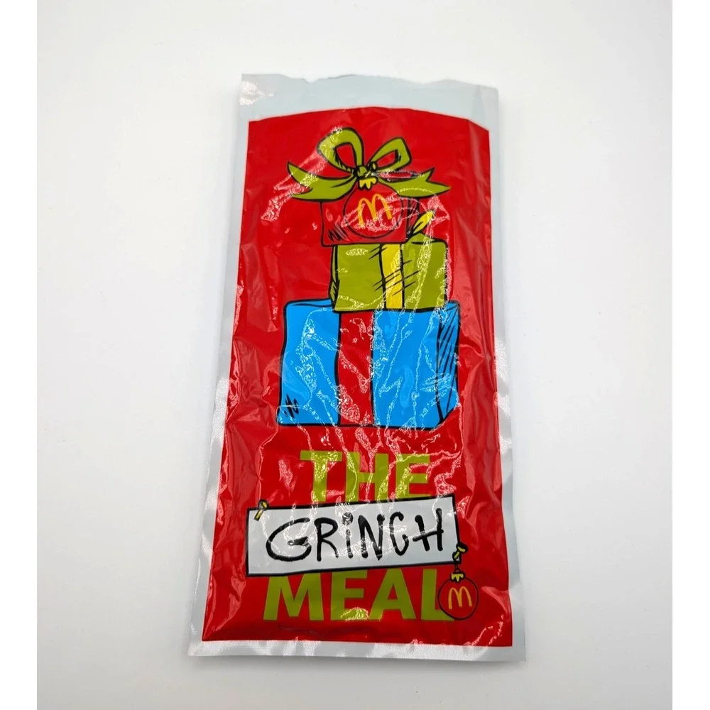 McDonalds‎ Grinch Meal Socks 2025 NEW and UNOPENED